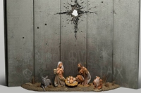 Il presepe di Banksy a Betlemme è una protesta contro i muri del mondo
