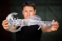 How world’s first 3D printed violin sounds