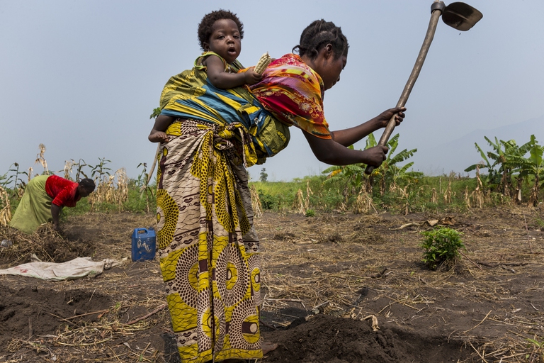Contadina, Repubblica Democratica del Congo ©Brent Stirton/Getty Images for WWF-Canon