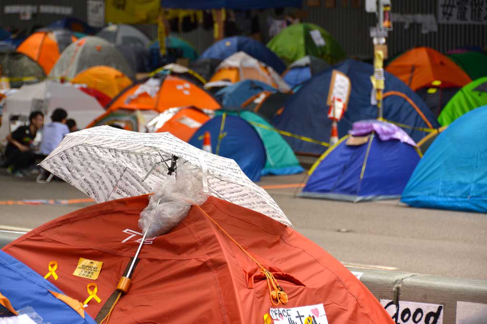 Umbrella revolution, le proteste di Hong Kong un mese dopo