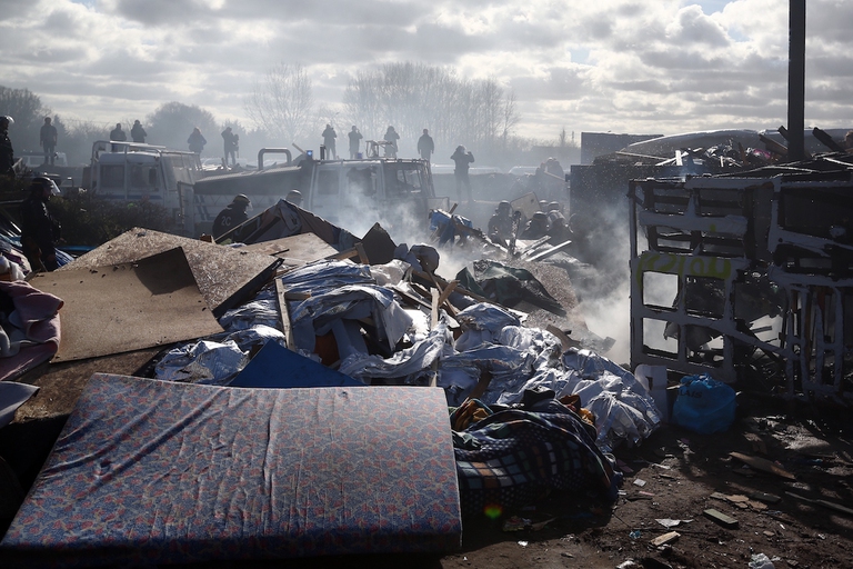 sgombero giungla calais