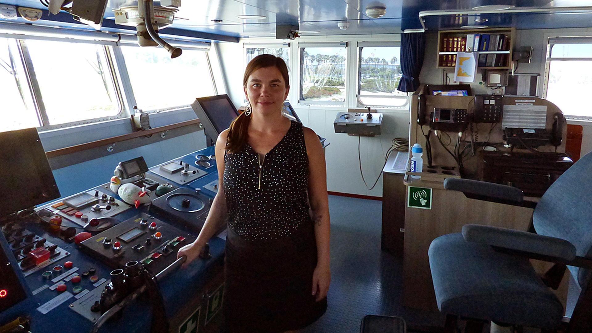 Myriam Fallon di Greenpeace