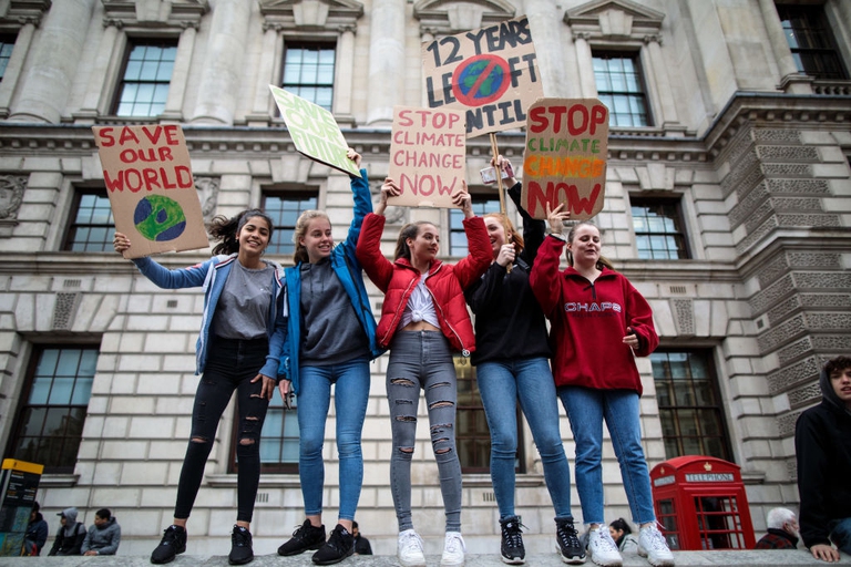 Climate strike, London