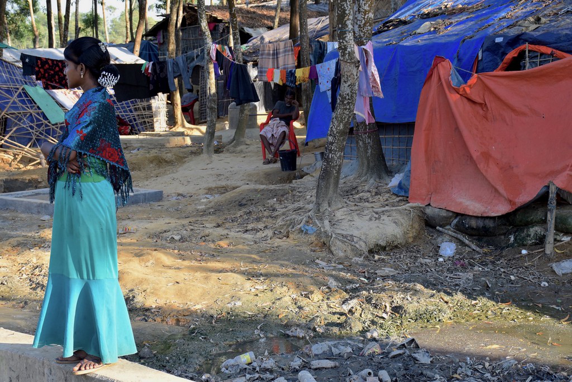Most Rohingya refugees are women