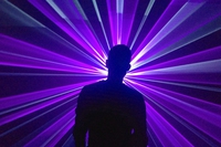 “On Your Wavelength”, laser and sound show with the mind