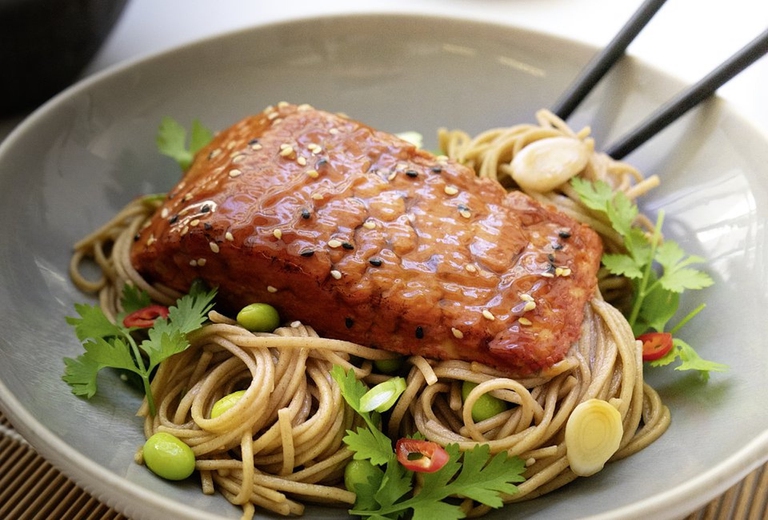 filetto salmone vegano stampato 3d