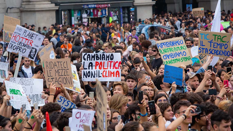 sciopero per il clima