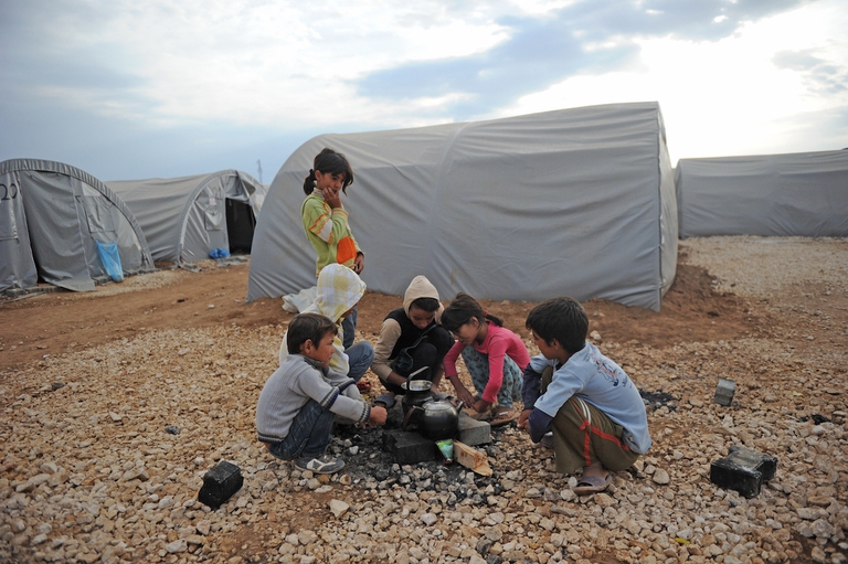 Siria bambini curdi