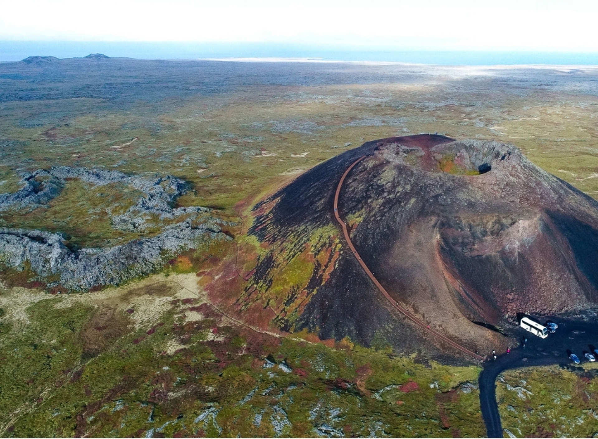 Progetto sul vulcano Saxholl in Islanda