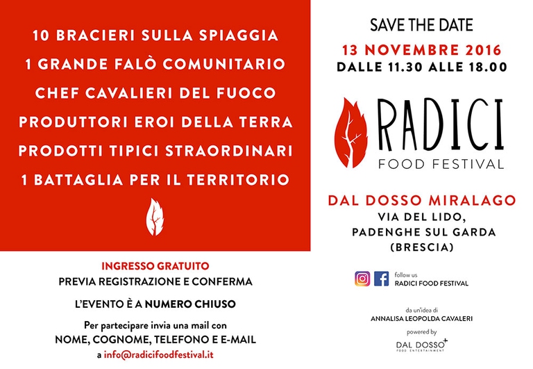 Radici food festival: save the date