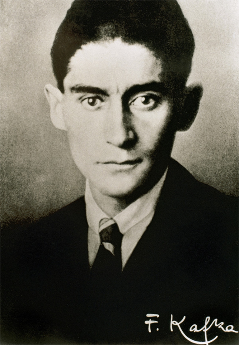 Una delle poche foto di Franz Kafka