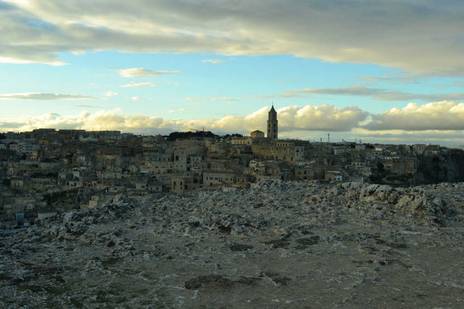 Matera dal belvedere Murgia Timone