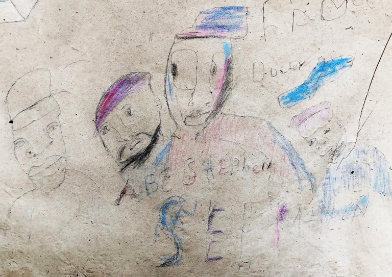 Un disegno realizzato dai ragazzi di Mtindwa © Cherimus