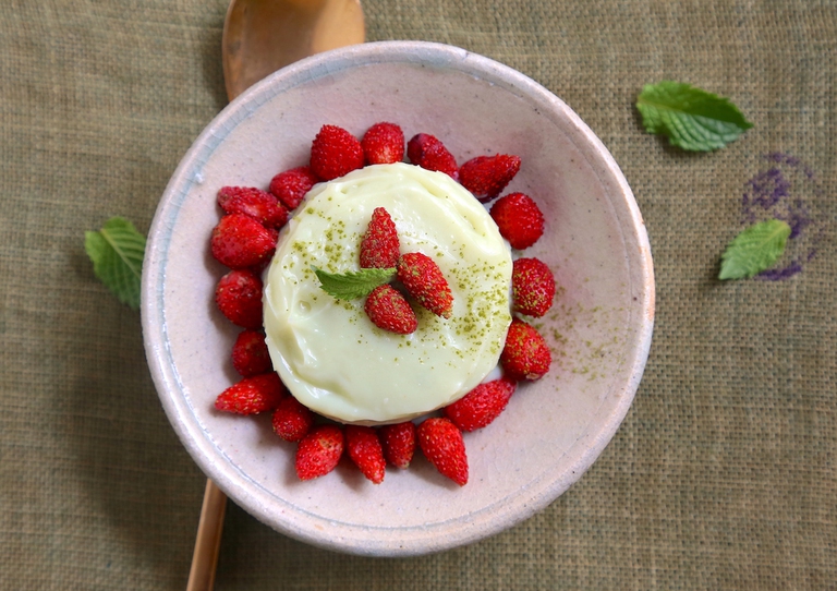 Gelo al matcha latte