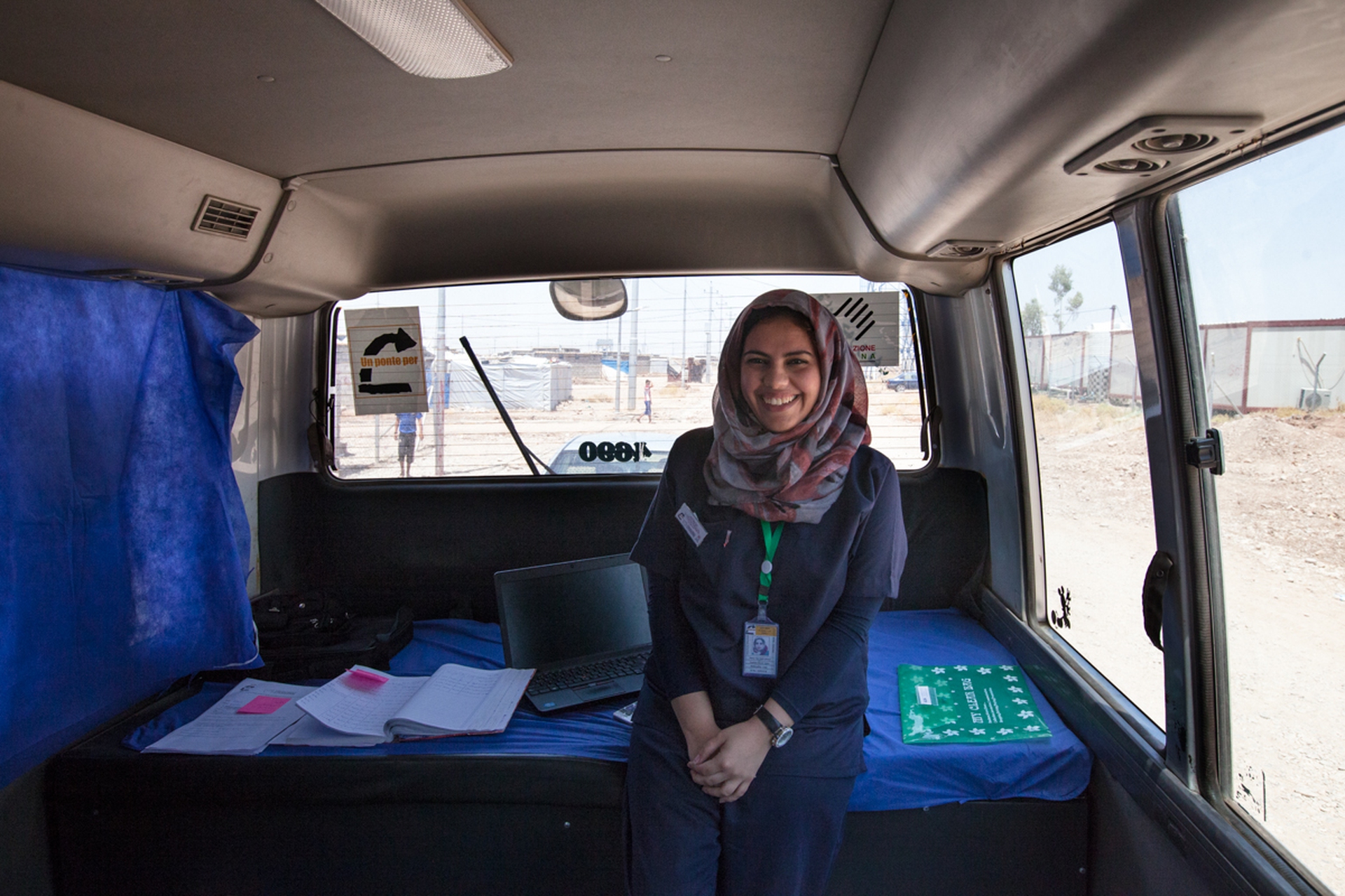 The mobile clinic that helps women fleeing the ISIS