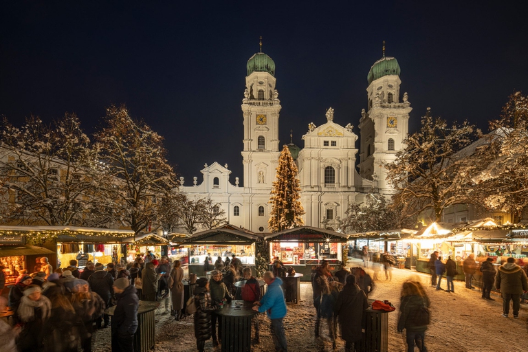 Passavia, mercatino di Natale, Baviera, Germania