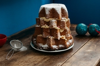 Pandoro farcito con la crema al mascarpone