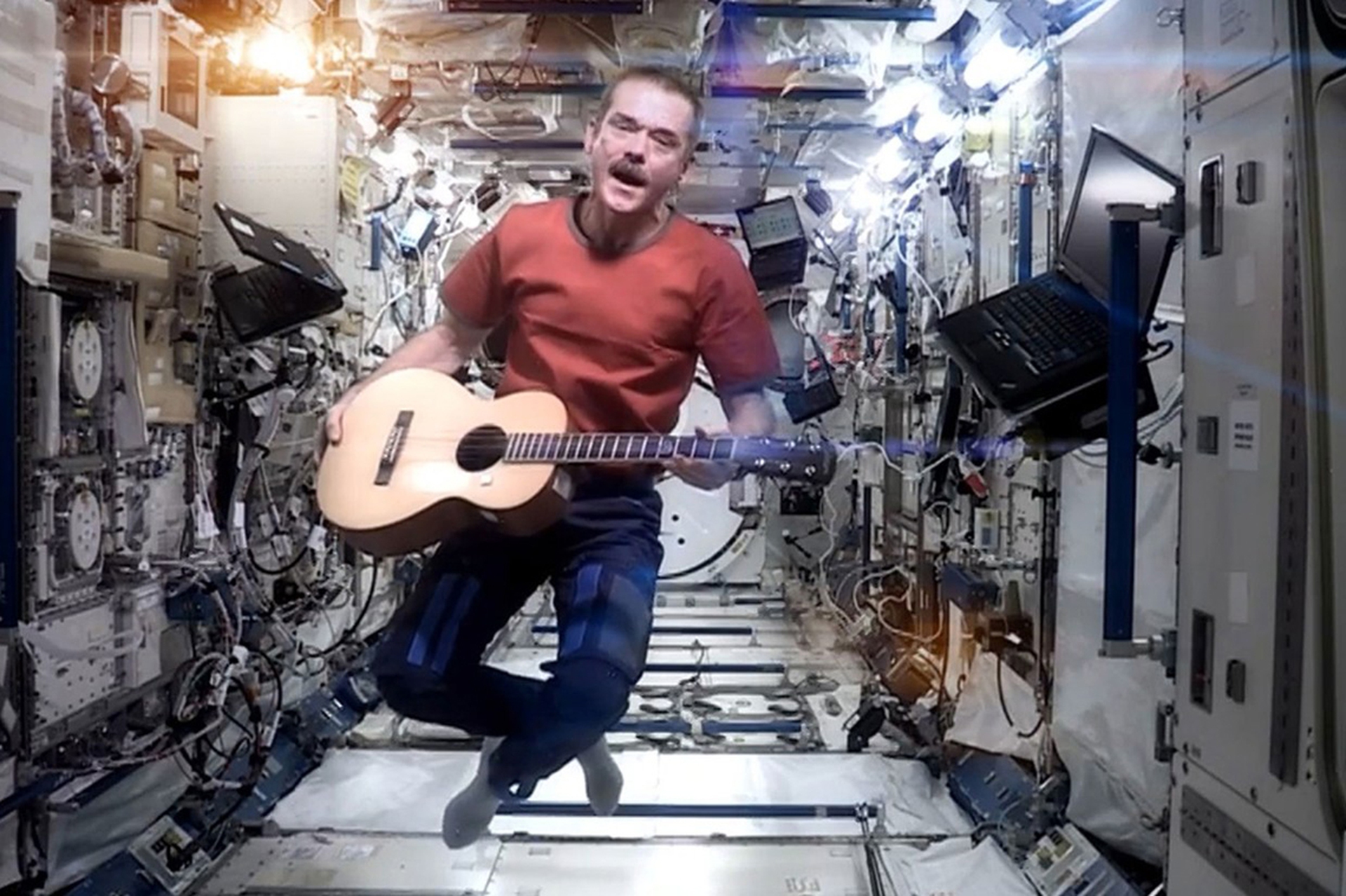 2 Chris Hadfield Space Oddity credit Rex Features