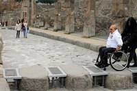 Pompei per tutti: inaugurato itinerario accessibile ai disabili di 3 chilometri