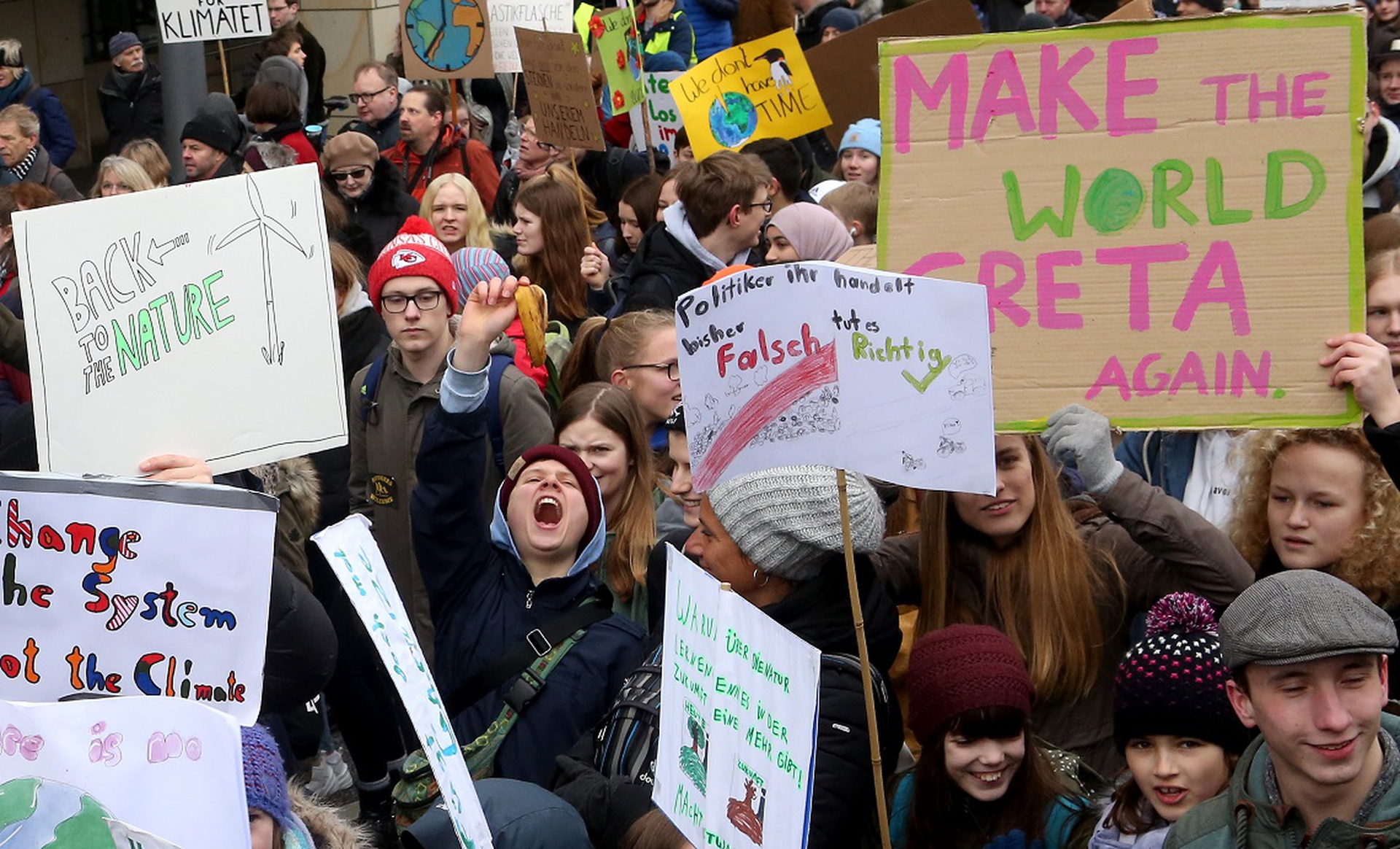 Manifestazione per il clima in Germania