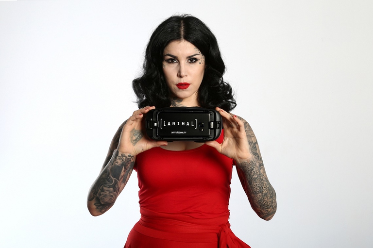 L'artista Kat Von D