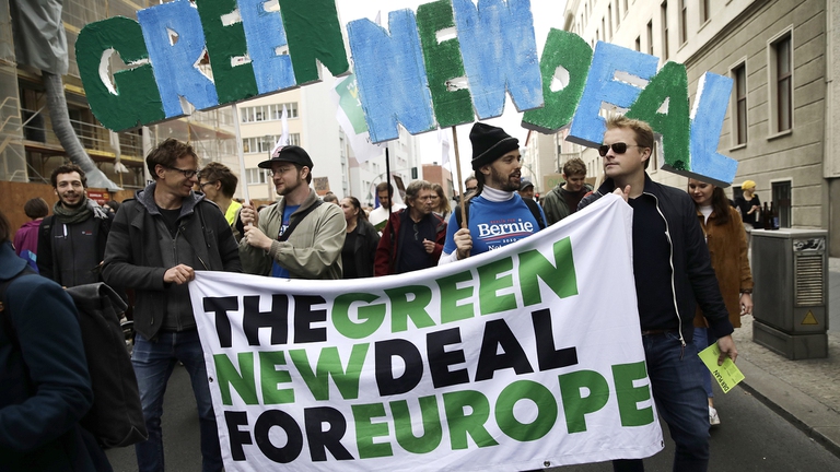 fridays for future, green deal europeo