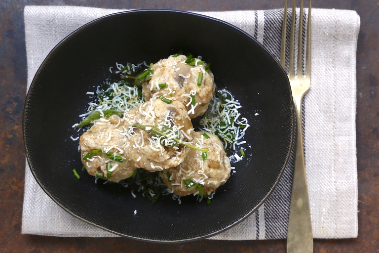 Canederli ai funghi