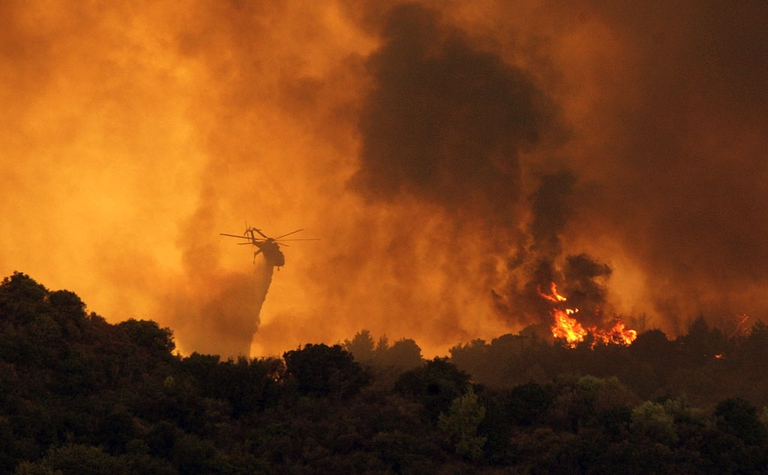 incendi Grecia Scandinavia California estate 2018 eventi estremi cambiamenti climatici