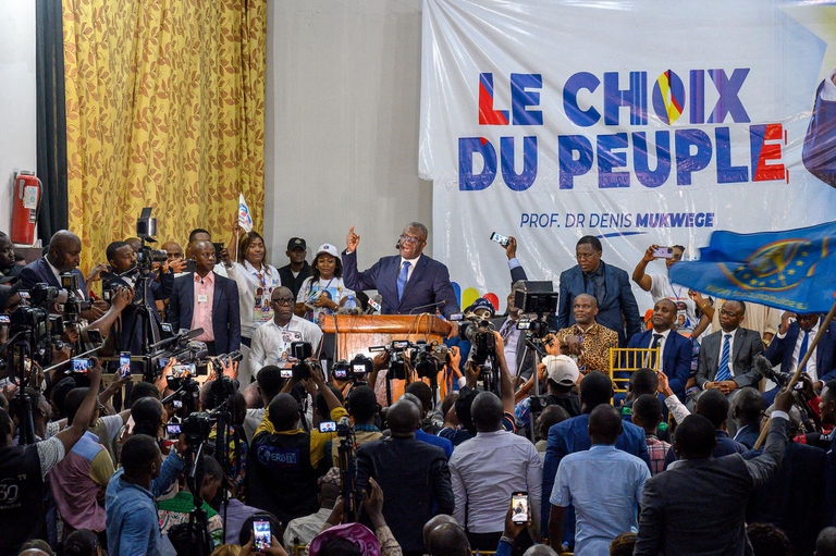 Denis Mukwege, elezioni Congo