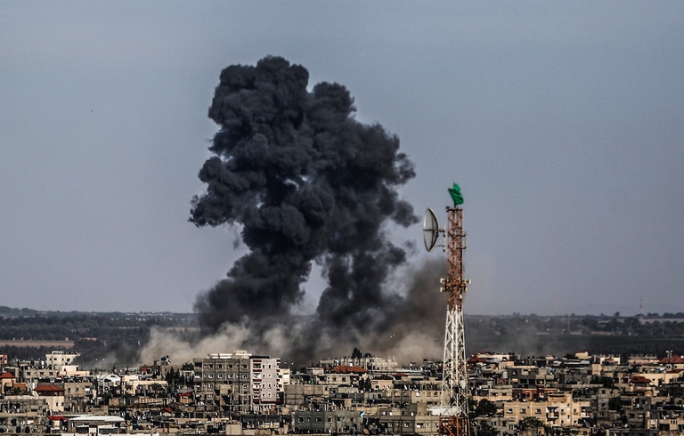 Bombardamento israele gaza