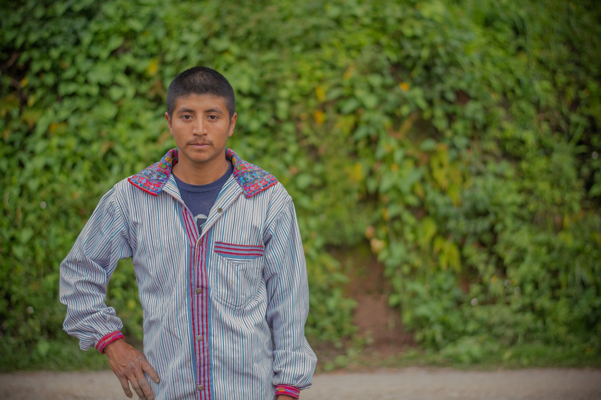 Byron Jerónimo, agricoltore guatemalteco