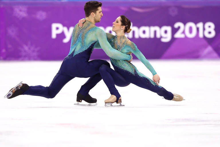 Nicole Della Monica Matteo Guarise pattinaggio artistico sul ghiaccio olimpiadi pyeongchang 2018