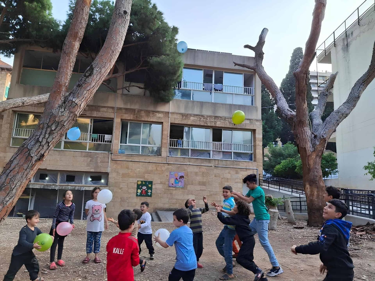 Campo profughi a Beirut, Libano