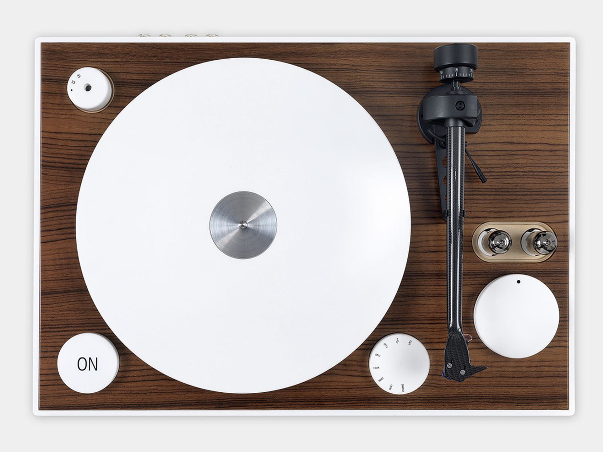 ON turntable from above