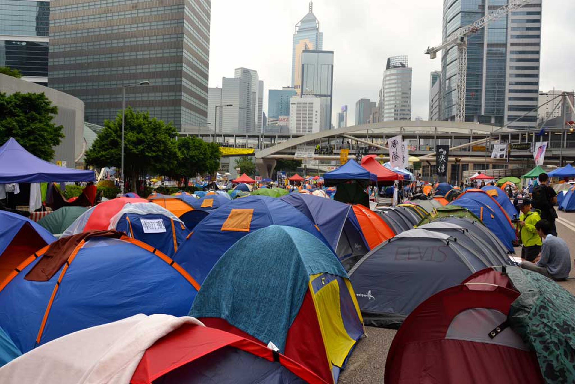 Umbrella revolution, le proteste di Hong Kong un mese dopo