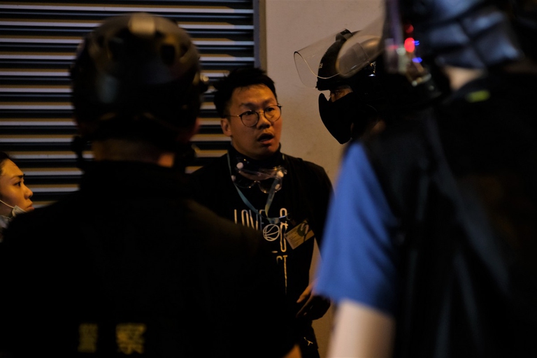 Le proteste ad Hong Kong il 15 settembre © Marco Simoncelli