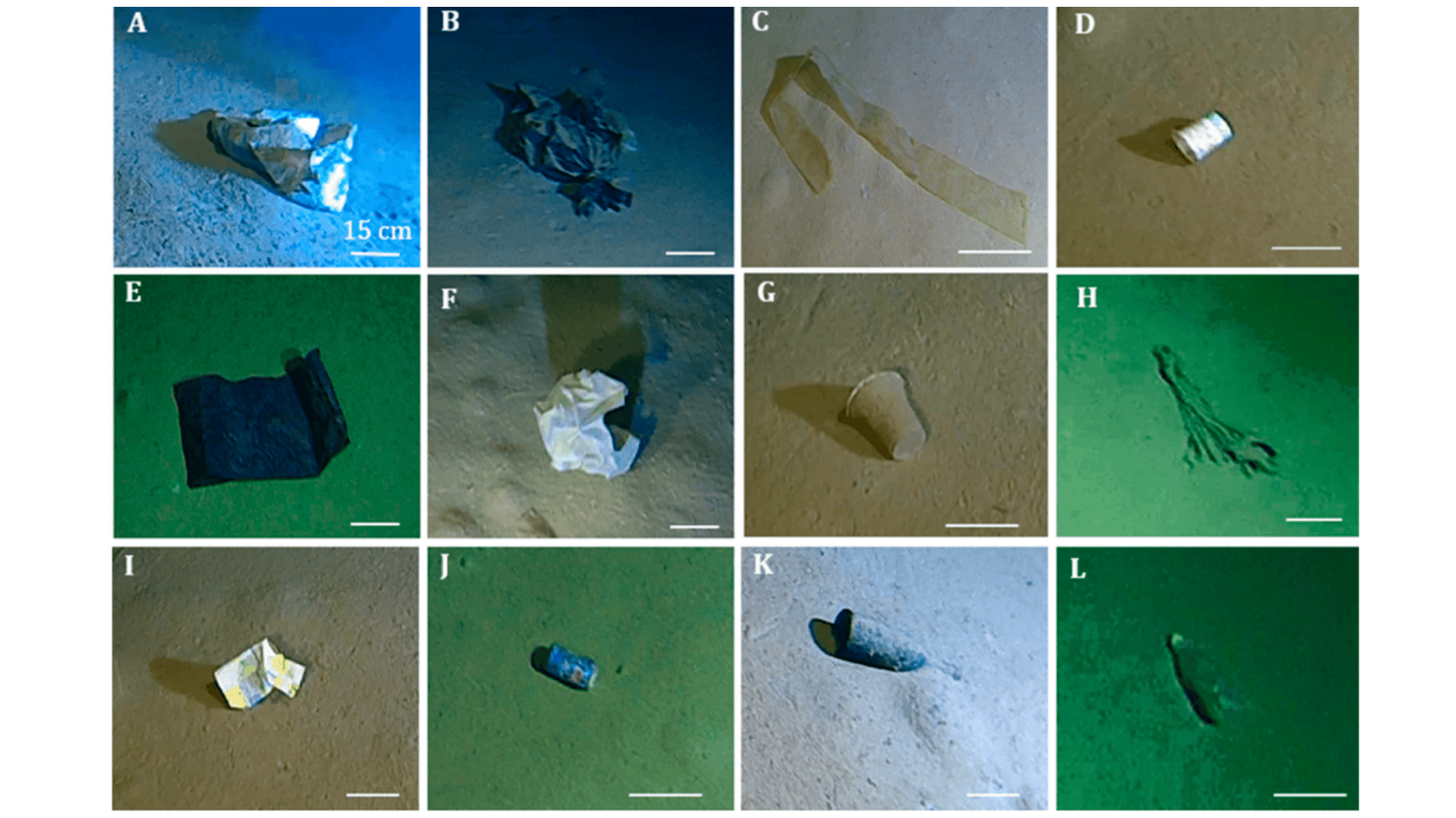 Rifiuti fondale calypso deep