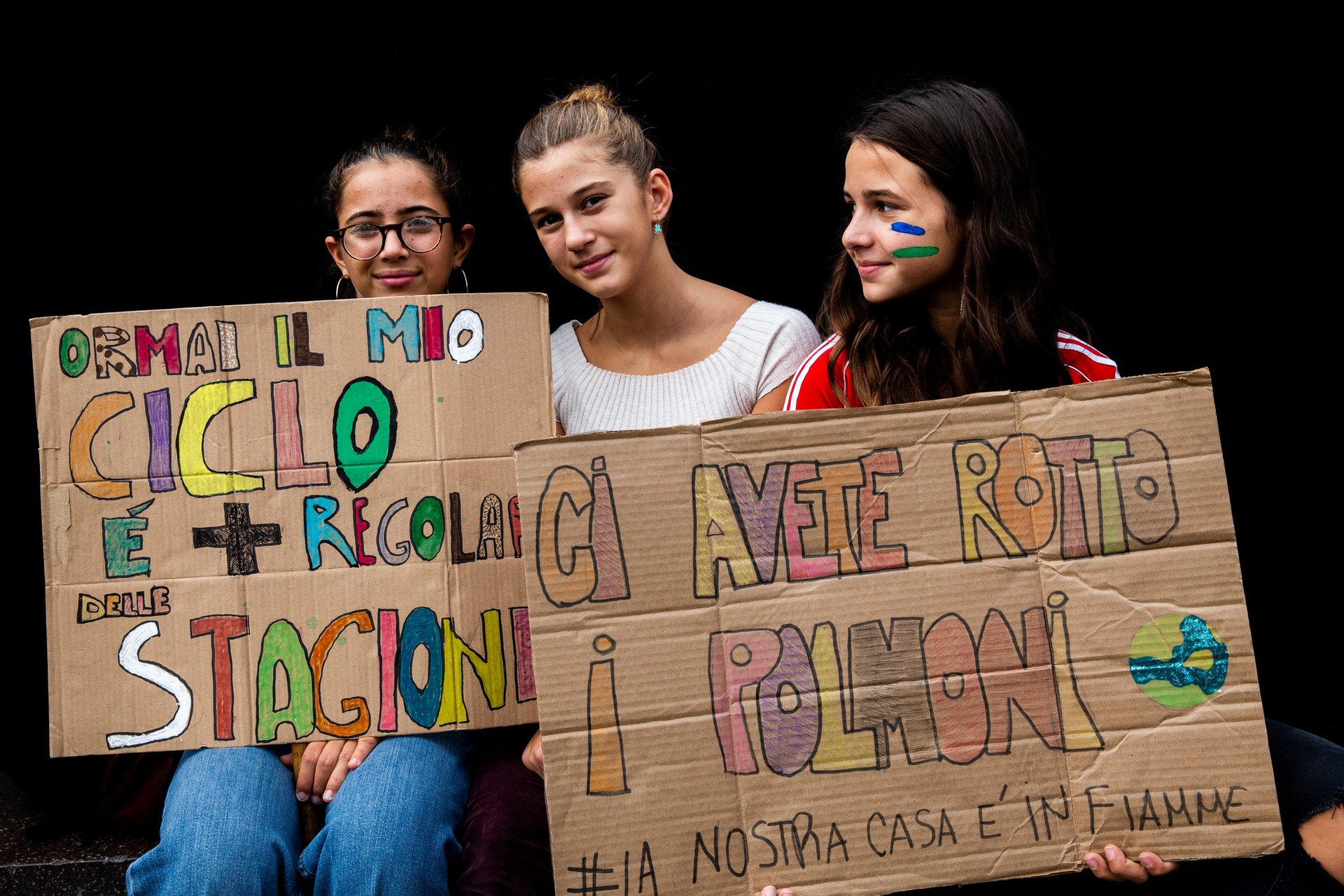 The faces at the third Global Climate Strike