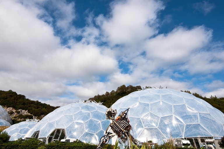 Eden Project, Cornwall, architettura sostenibile