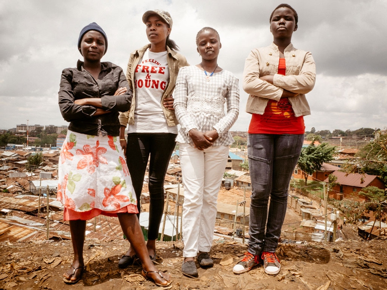 le ragazze di kivuli, nairobi, kenya