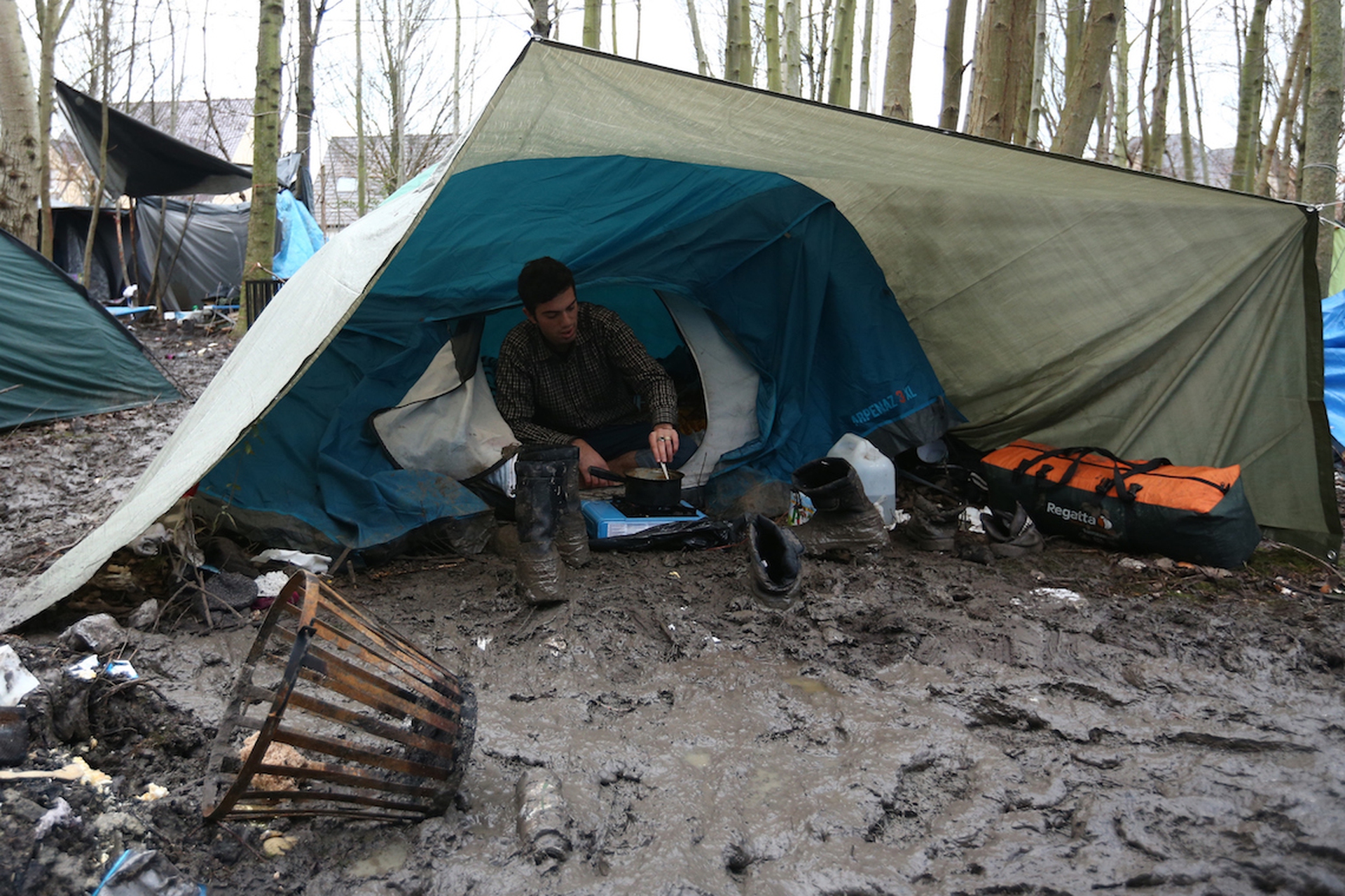 Dunkirk refugee camp