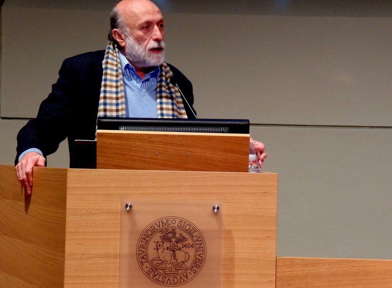 Petrini in aula magna a Torino