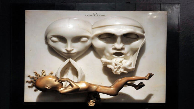 Adolfo Wildt, La Concezione, 1921-22, marmo.