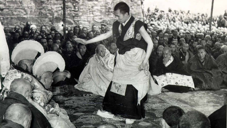 Il Dalai Lama in una foto del 1959