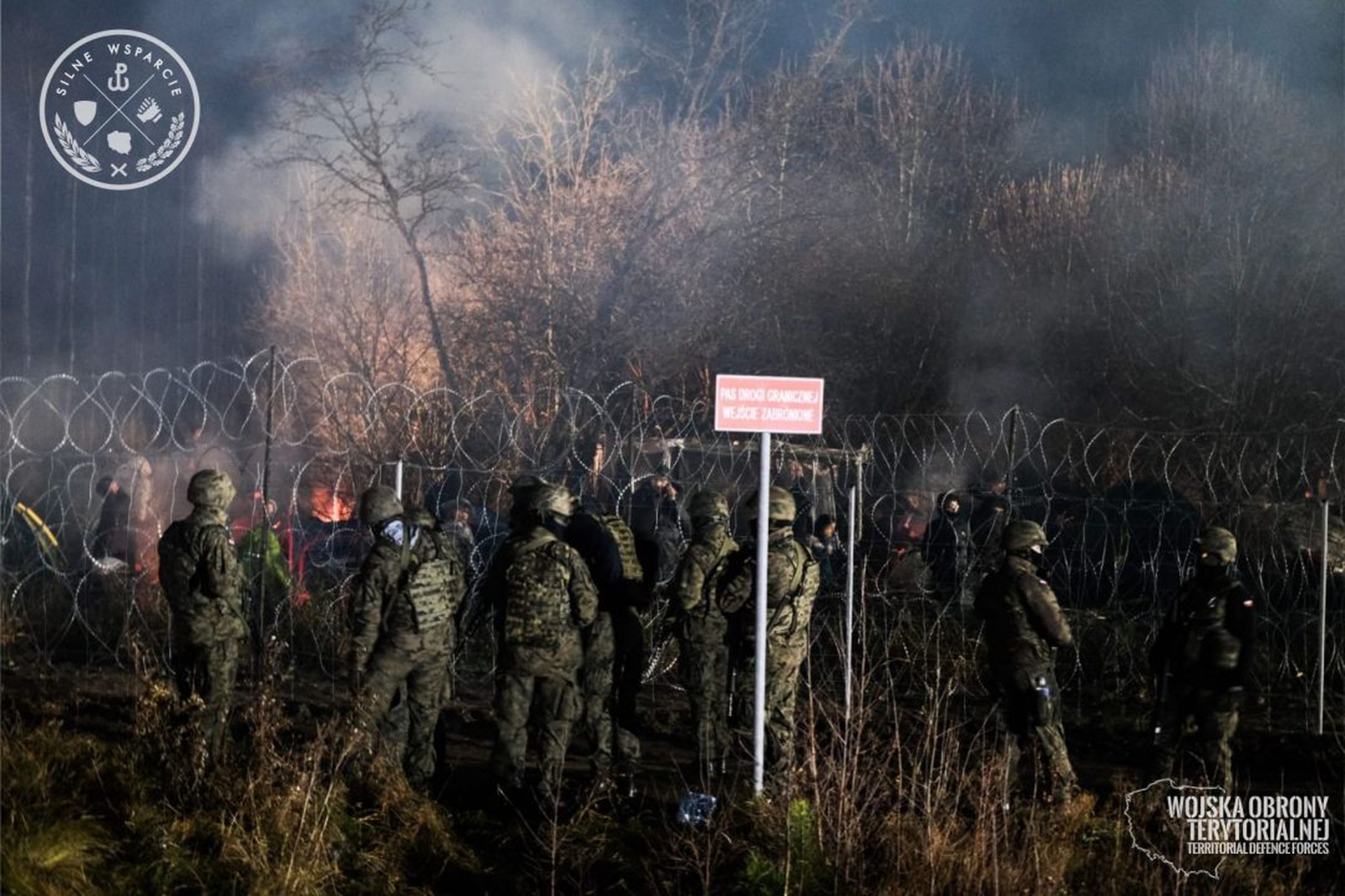Migrants Amass On Belarus-Polish Border