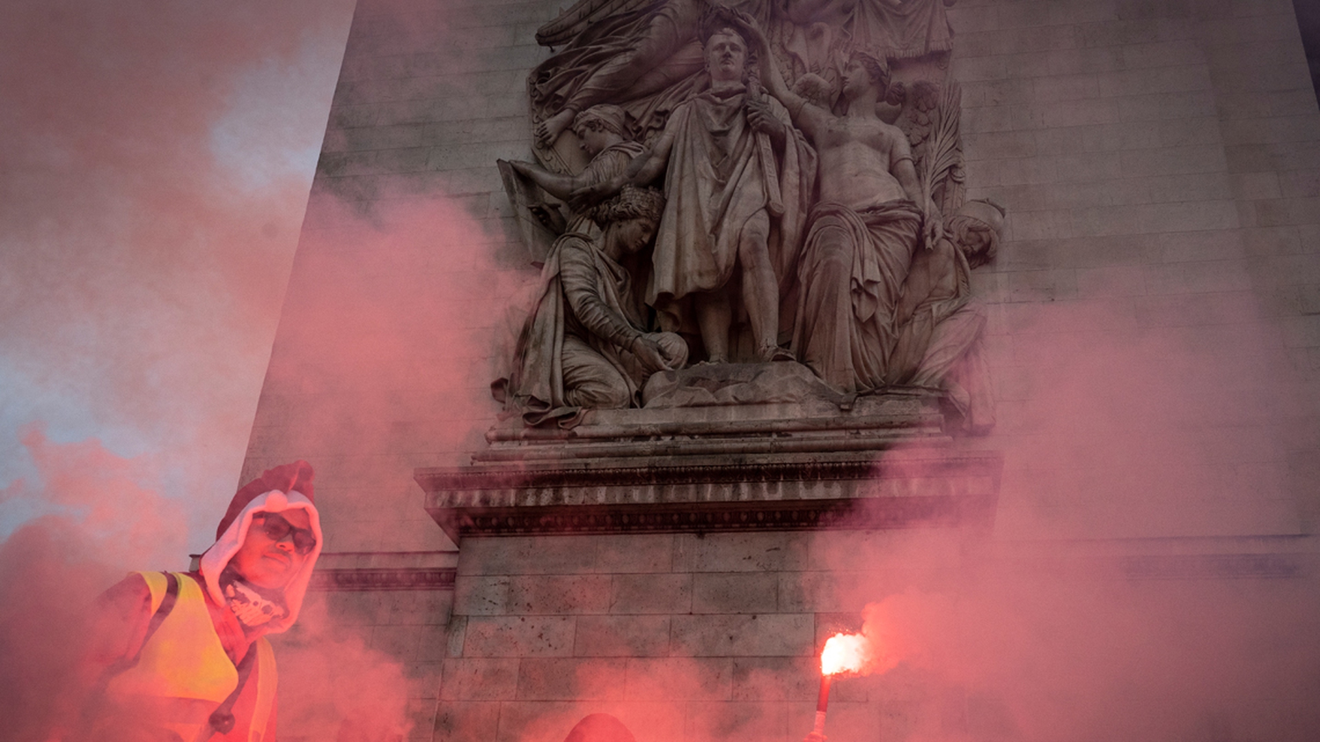 Gilet gialli a Parigi