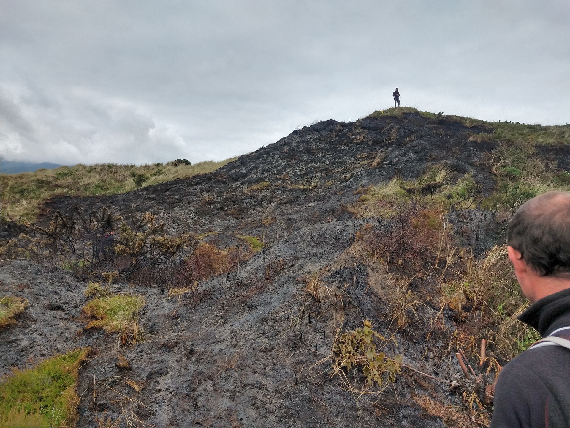 Small fire at Murlough