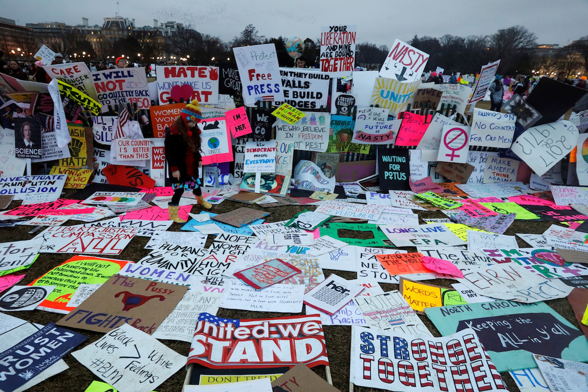 The Women's March in Washington and around the world