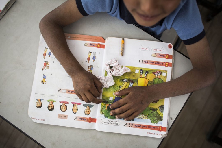 Le scuole palestinesi in sciopero contro i libri di testo di Israele