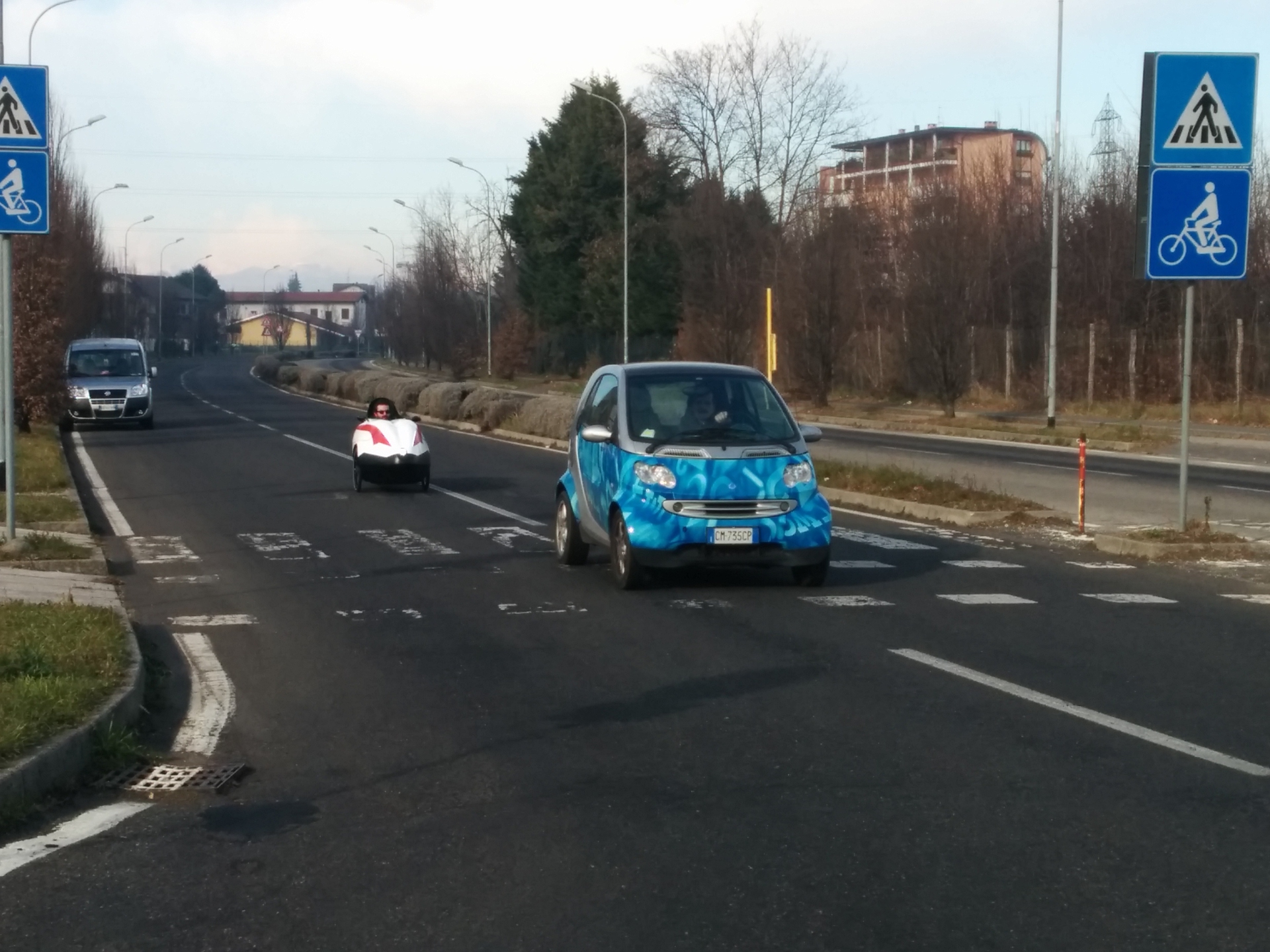 Arriva Zephyrus, l'auto a pedali made in Italy veloce come il vento